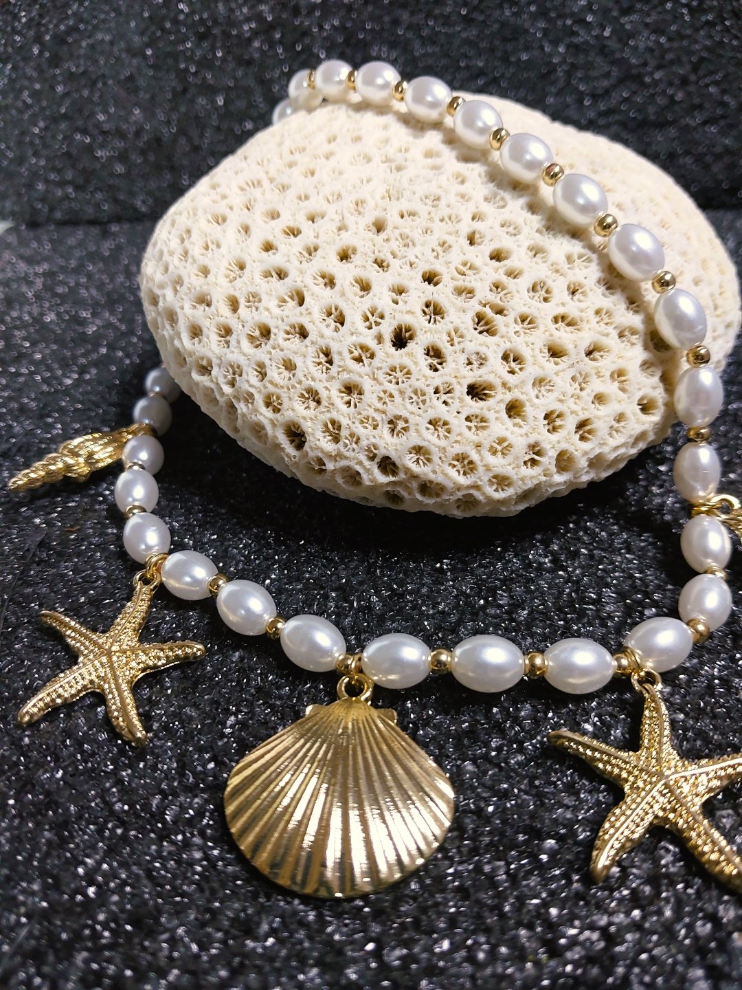 Sea Charm pearl necklace