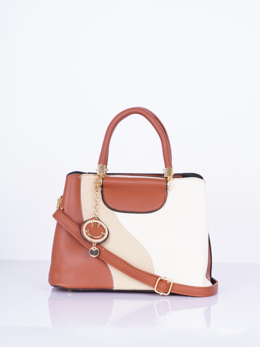 Colourblocked Swagger Handheld Bag