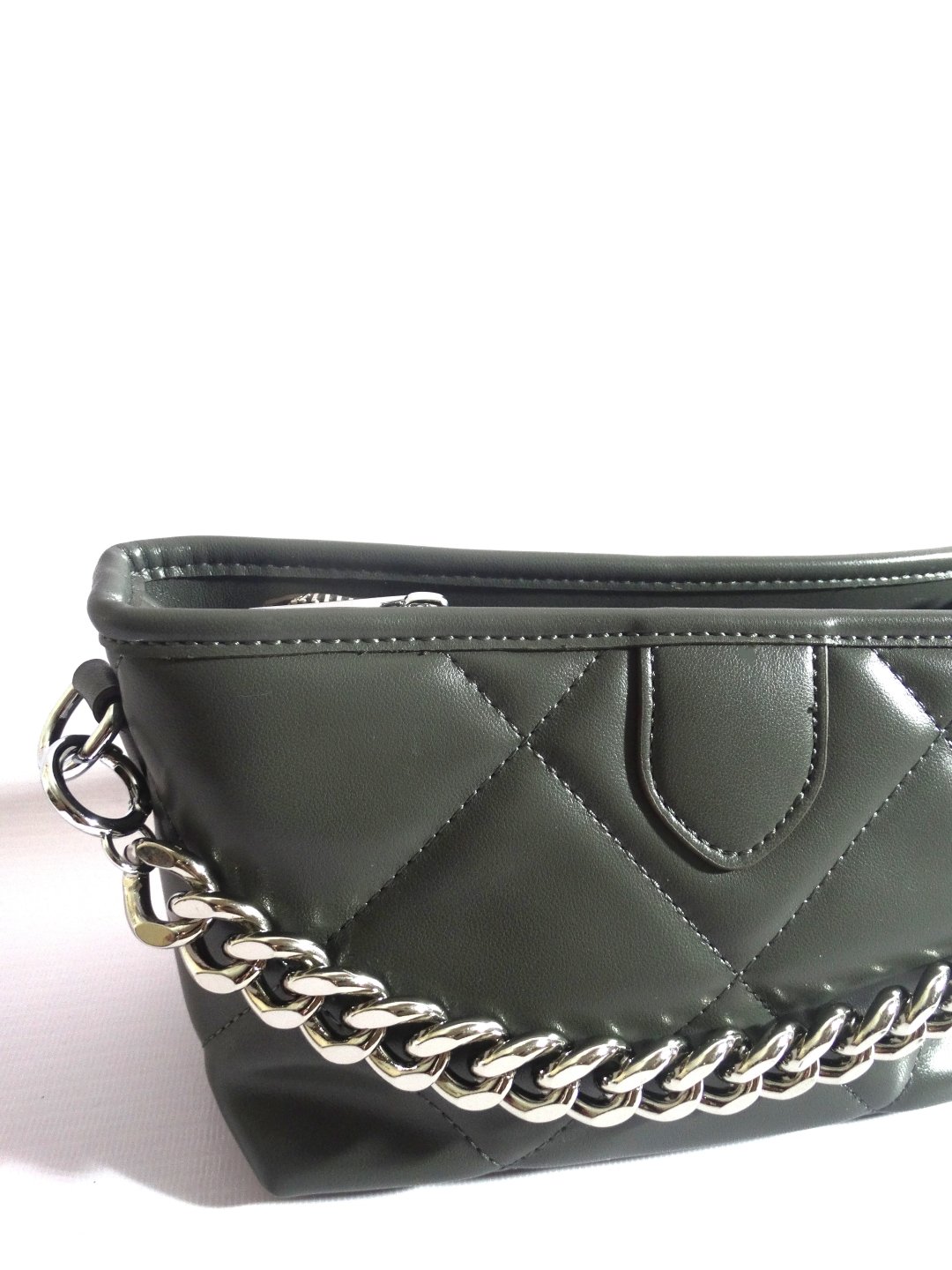 Structured Sling Bag with Quilted