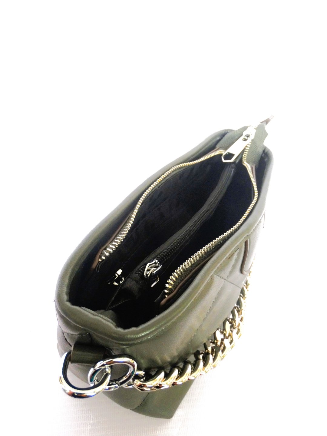 Structured Sling Bag with Quilted - Image 2