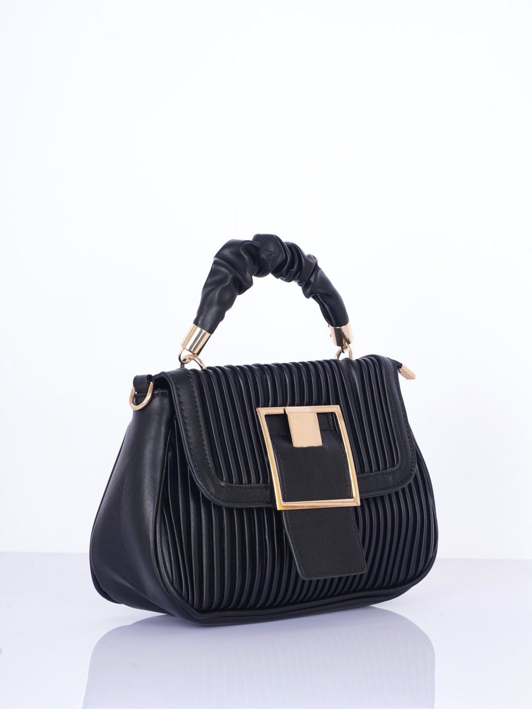 Striped Swagger Handheld Bag