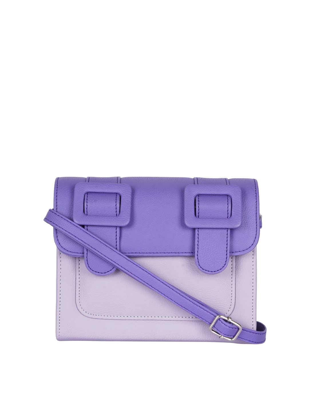Swagger Sling Bag With Buckle Details