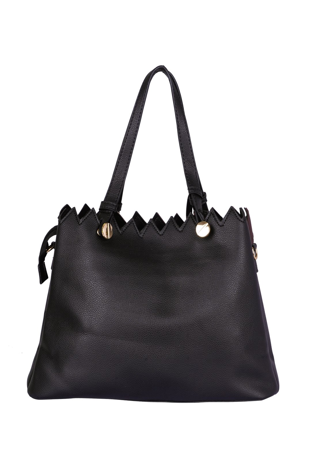 Zig-Zag Cutwork Tote Bag - Image 3